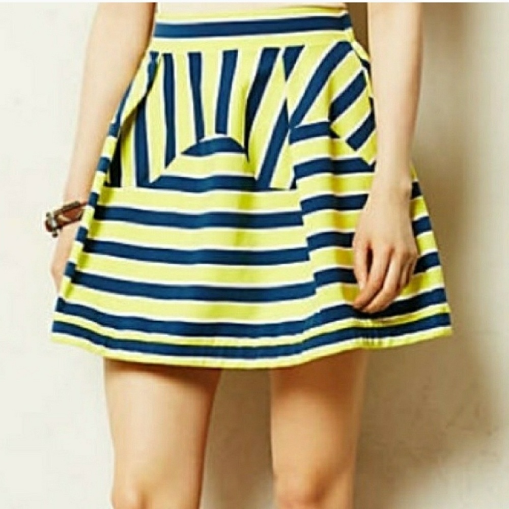 Anthropologie Dare to Dream Nimbin swing skirt - Picture 3 of 5
